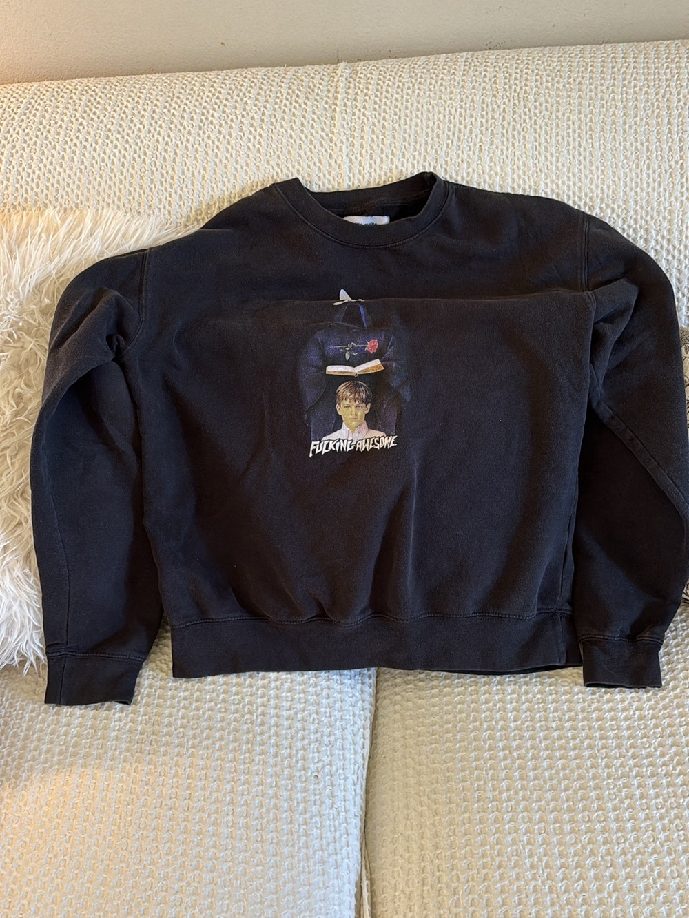 Fucking awesome skate Crewneck Sweatshirt